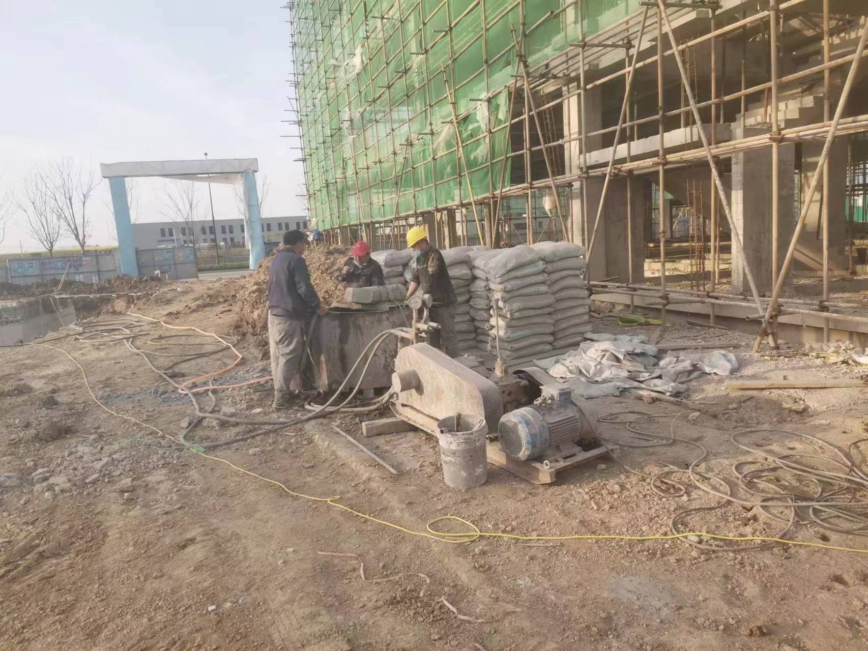 浑南别墅下沉注浆